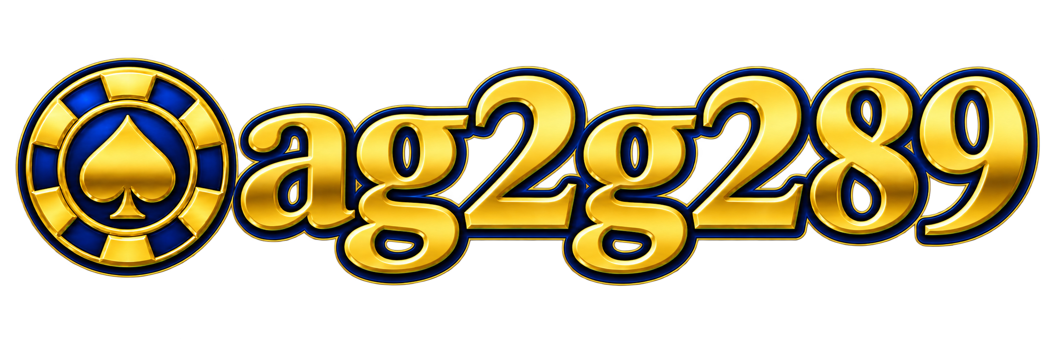 โลโก้ ag2g289 สีฟ้าทอง